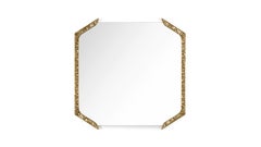 Alentejo Brass Square Mirror by InsidherLand