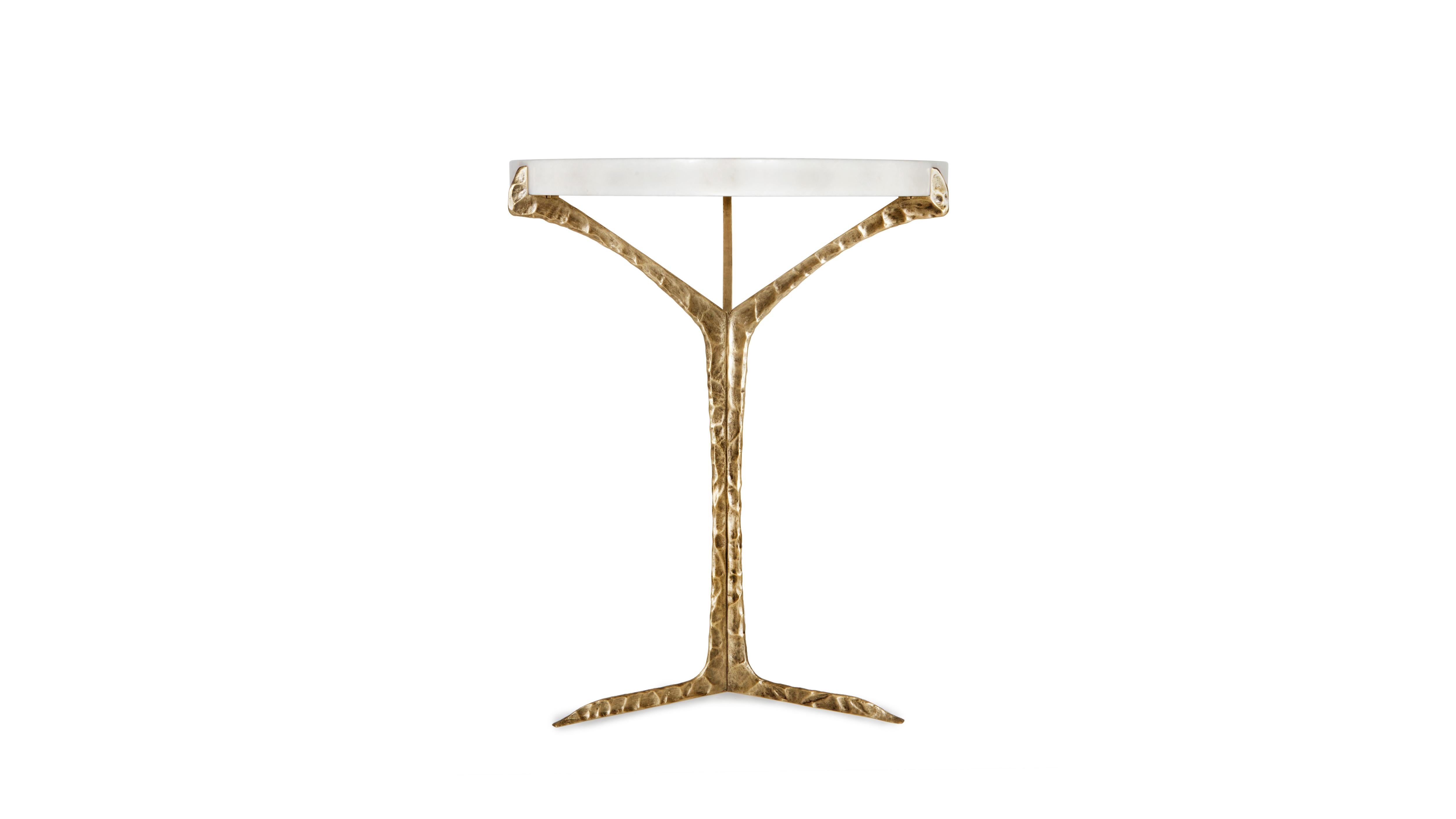 Post-Modern Alentejo Estremoz Marble Side Table by InsidherLand For Sale