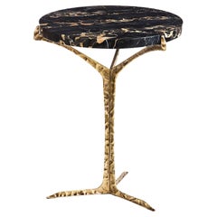 Alentejo Side Table, Portoro & Brass, Insidherland by Joana Santos Barbosa