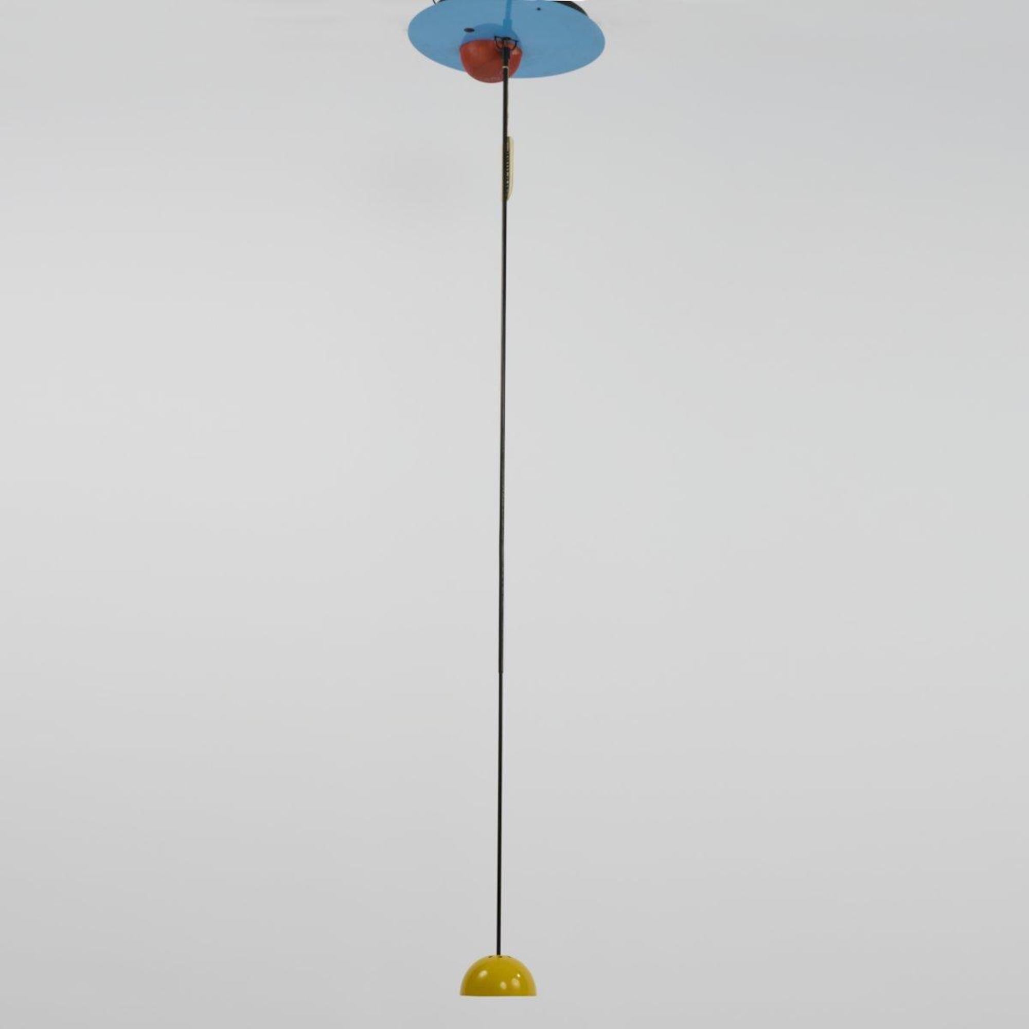 Alesia Ceiling Lamp by Carlo Forcolini, Italy 1981. In Good Condition For Sale In Roma, IT
