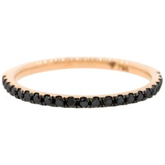 Alessa 1.3 MM Eternity Half Stack 18 Karat Rose Gold Essentials Collection