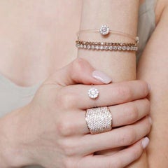 Alessa Tennis Bracelet 18 Karat Yellow Gold Essentials Collection
