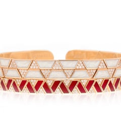 Alessa Abu Dhabi Unity Stack 18 Karat Rose Gold Unity Stacks Collection