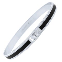Alessa Border Bracelet 18 Karat White Gold Spectrum Collection