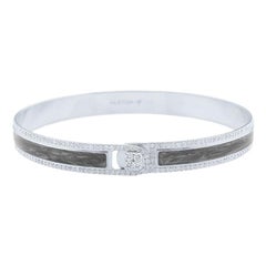 Alessa Border Bracelet 18 Karat White Gold Spectrum Collection