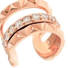 Alessa Connect Ear Cuff 18 Karat Rose Gold Eruption Collection