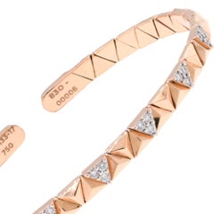 Alessa Energy Bracelet 18 Karat Rose Gold Eruption Collection