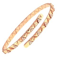 Alessa Energy Coil Bracelet 18 Karat Rose Gold Eruption Collection