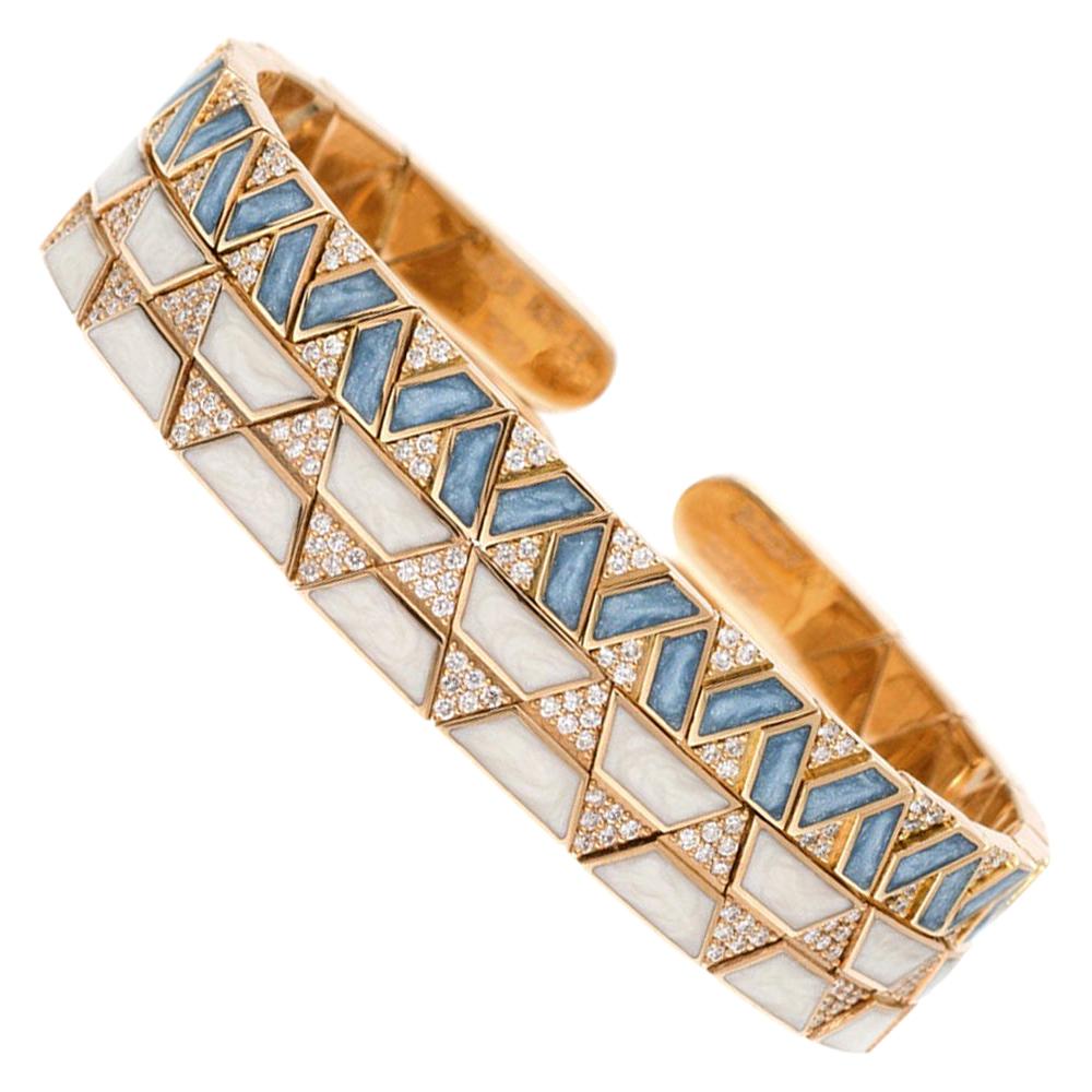 Alessa Guatemala Unity Stack 18 Karat Rose Gold Unity Stacks Collection For Sale