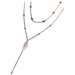 Alessa Instant Fairy Pendant 18 Karat Rose Gold Give Wings Collection