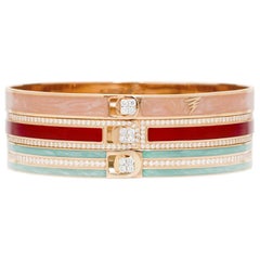 Alessa Madrid Unity Stack 18 Karat Rose Gold Unity Stacks Collection