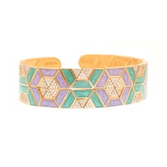 Alessa Maldives Unity Stack 18 Karat Rose Gold Unity Stacks Collection