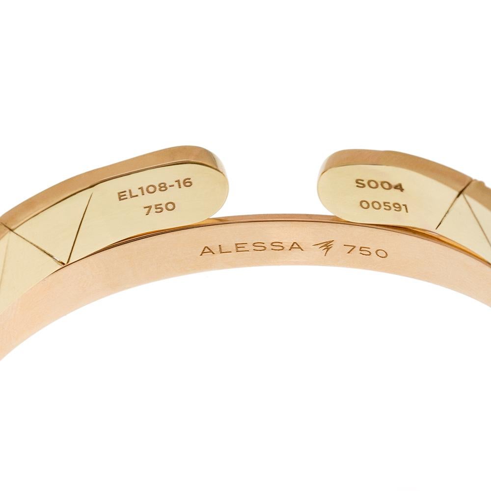 Contemporary Alessa Milan Unity Stack 18 Karat Rose Gold Unity Stacks Collection For Sale