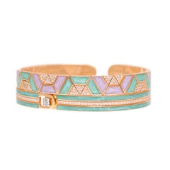 Alessa Mykonos Unity Stack 18 Karat Rose Gold Unity Stacks Collection