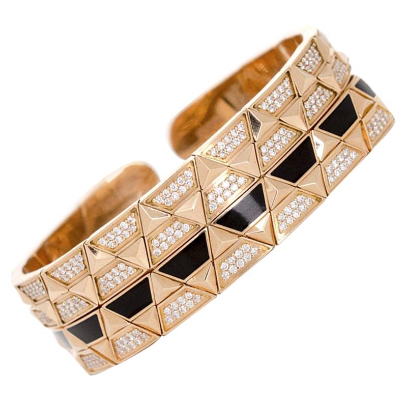 Alessa New York Unity Stack 18 Karat Rose Gold Unity Stacks Collection For Sale