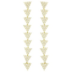 Alessa Opera Earrings 18 Karat Yellow Gold Elixir Collection
