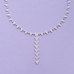 Alessa Opera Necklace 18 Karat White Gold Elixir Collection
