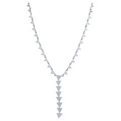 Alessa Opera Necklace 18 Karat White Gold Elixir Collection