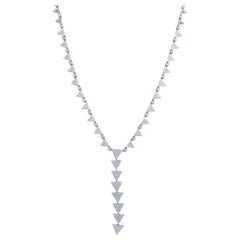 Alessa Opera Necklace 18 Karat White Gold Elixir Collection