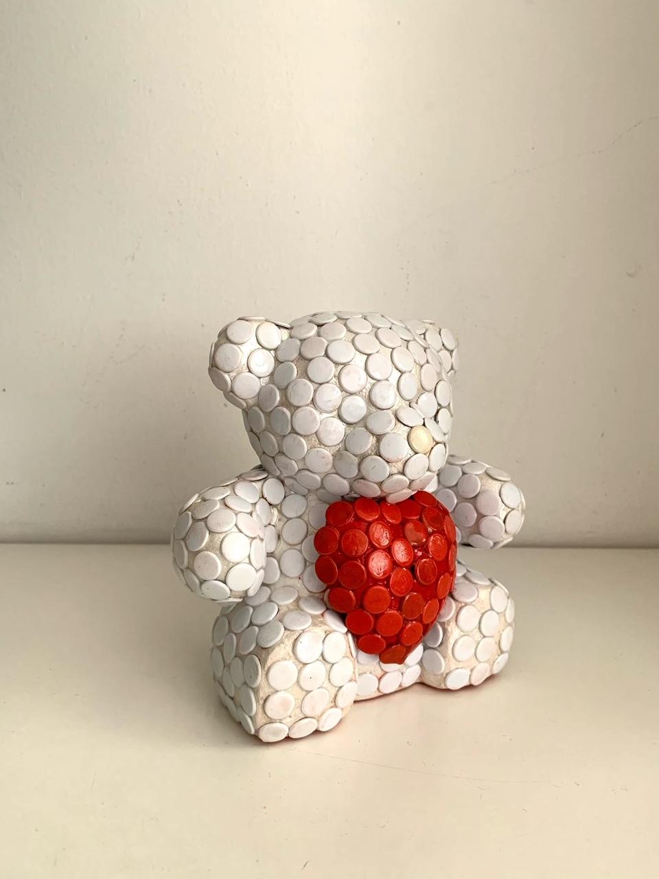 Dear Bear - Sculpture by Alessandra Pierelli