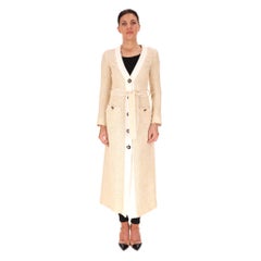 Alessandra Rich Belted Tweed Cardi/Coat