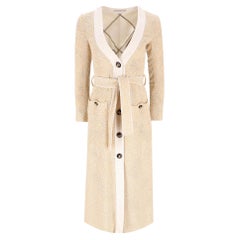 Alessandra Rich Belted Tweed Cardi/Coat Alessandra Rich Belted Tweed Cardi/Coat