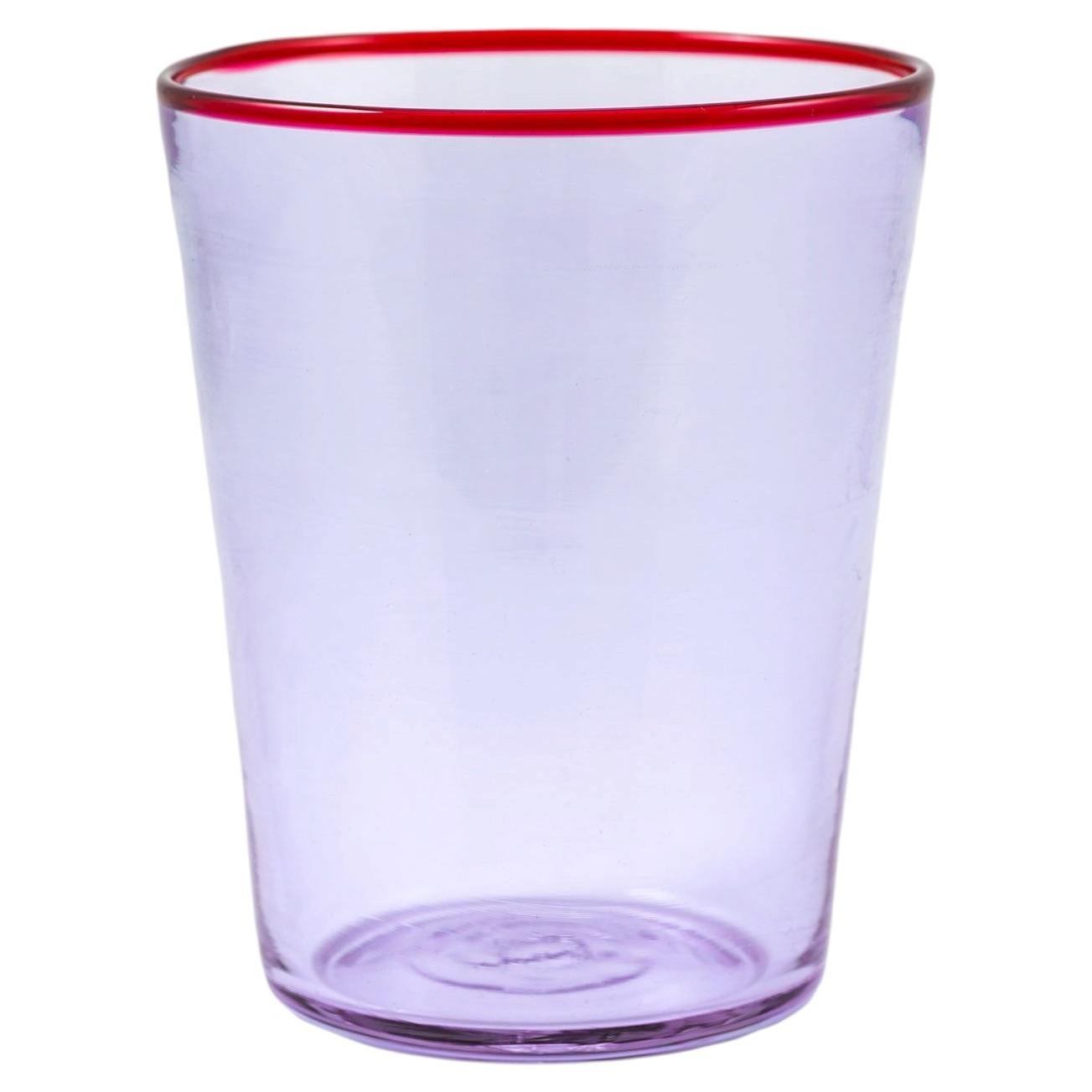 ALESSANDRITE Murano Glass Tumbler by Giberto Venezia, Hand-Blown
