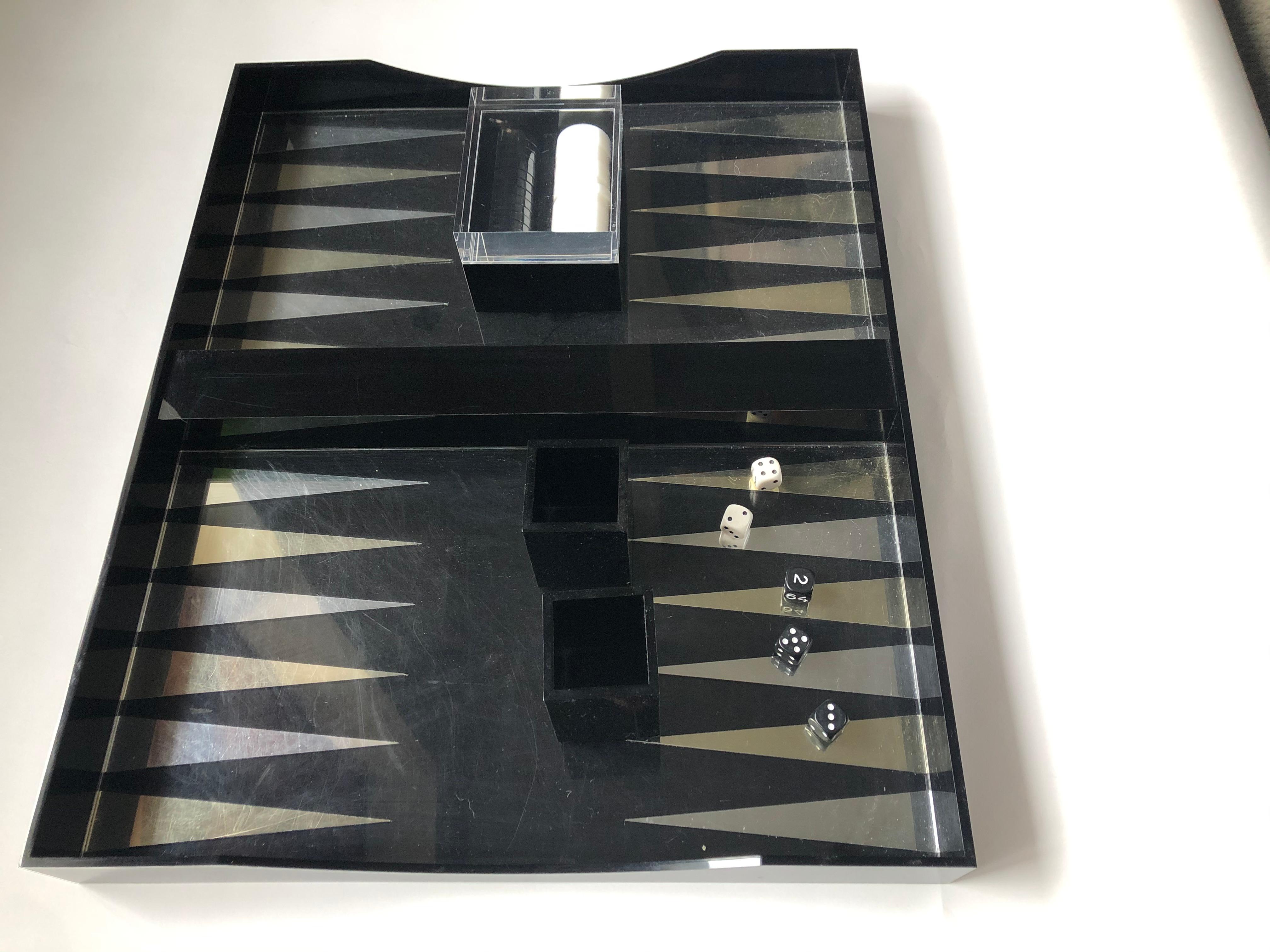 Italian Alessandro Albrizzi Backgammon Set For Sale