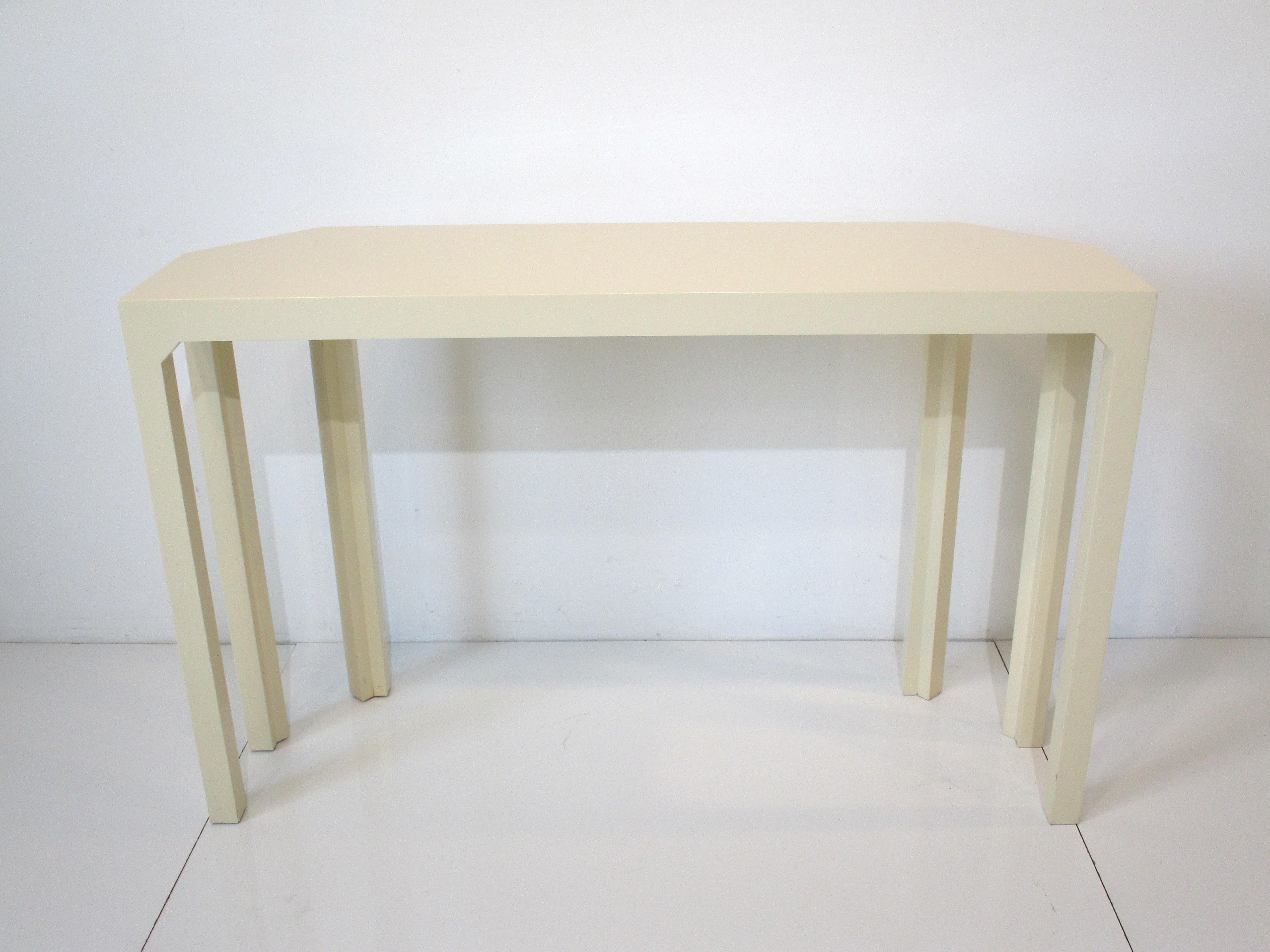 Alessandro Albrizzi Italian Lacquered Console Table 2