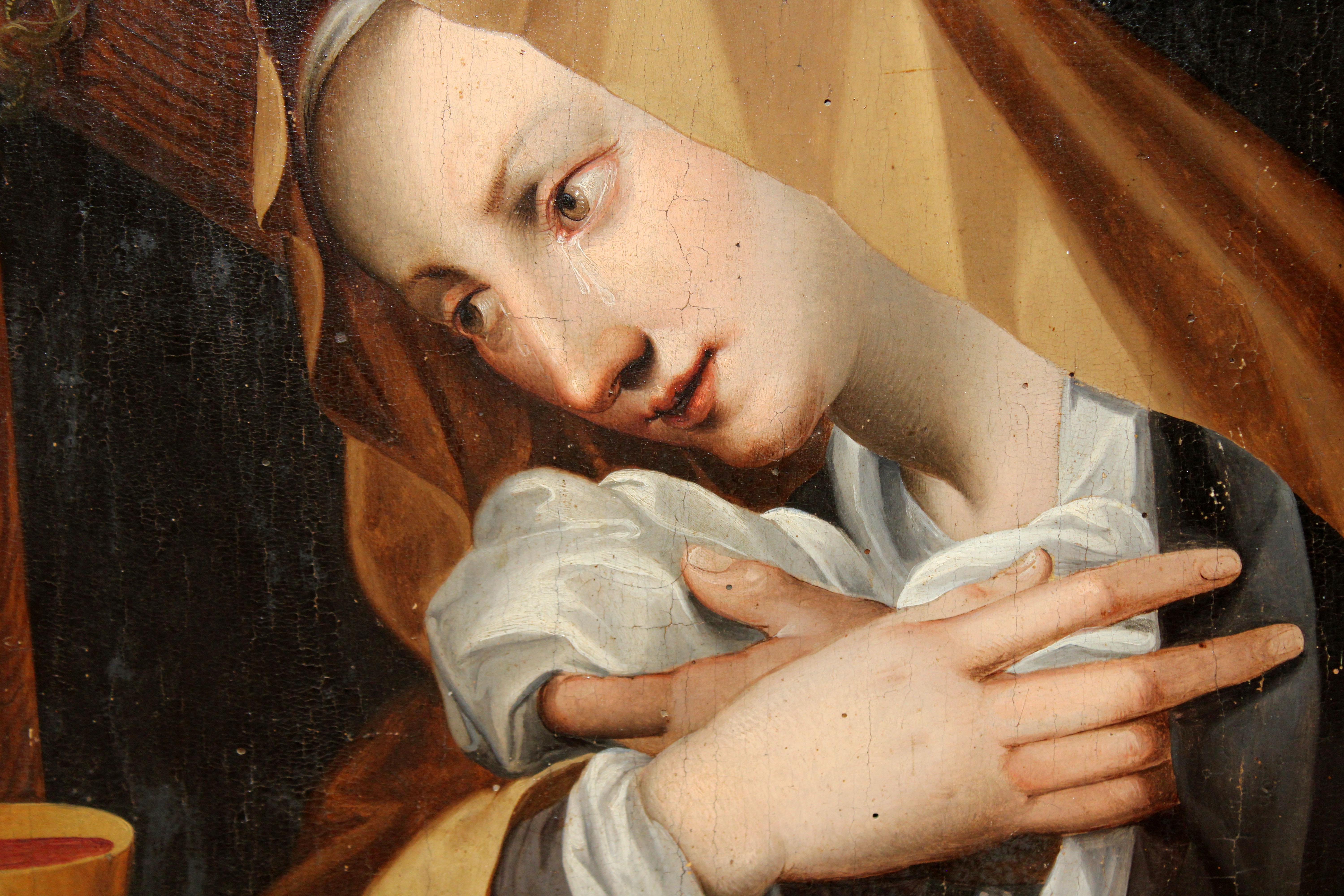 Escuela Florentina (XVII) - Según Alessandro Allori - Santa Magdalena en venta 3
