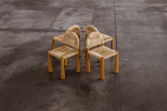 Chaises de salle à manger Alessandro Becchi "Toscanolla" pour Giovannetti, 1970, lot de 4