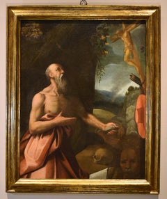 San Girolamo, Moretto, XVI secolo, olio su tela, scuola italiana dei maestri antichi