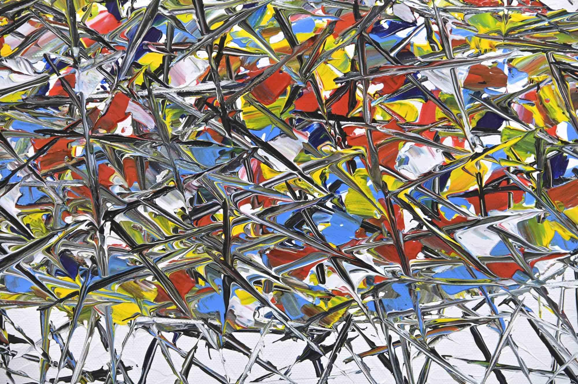 Remembering the Tate Modern - Peinture à l'acrylique d'Alessandro Butera - 2019 en vente 1
