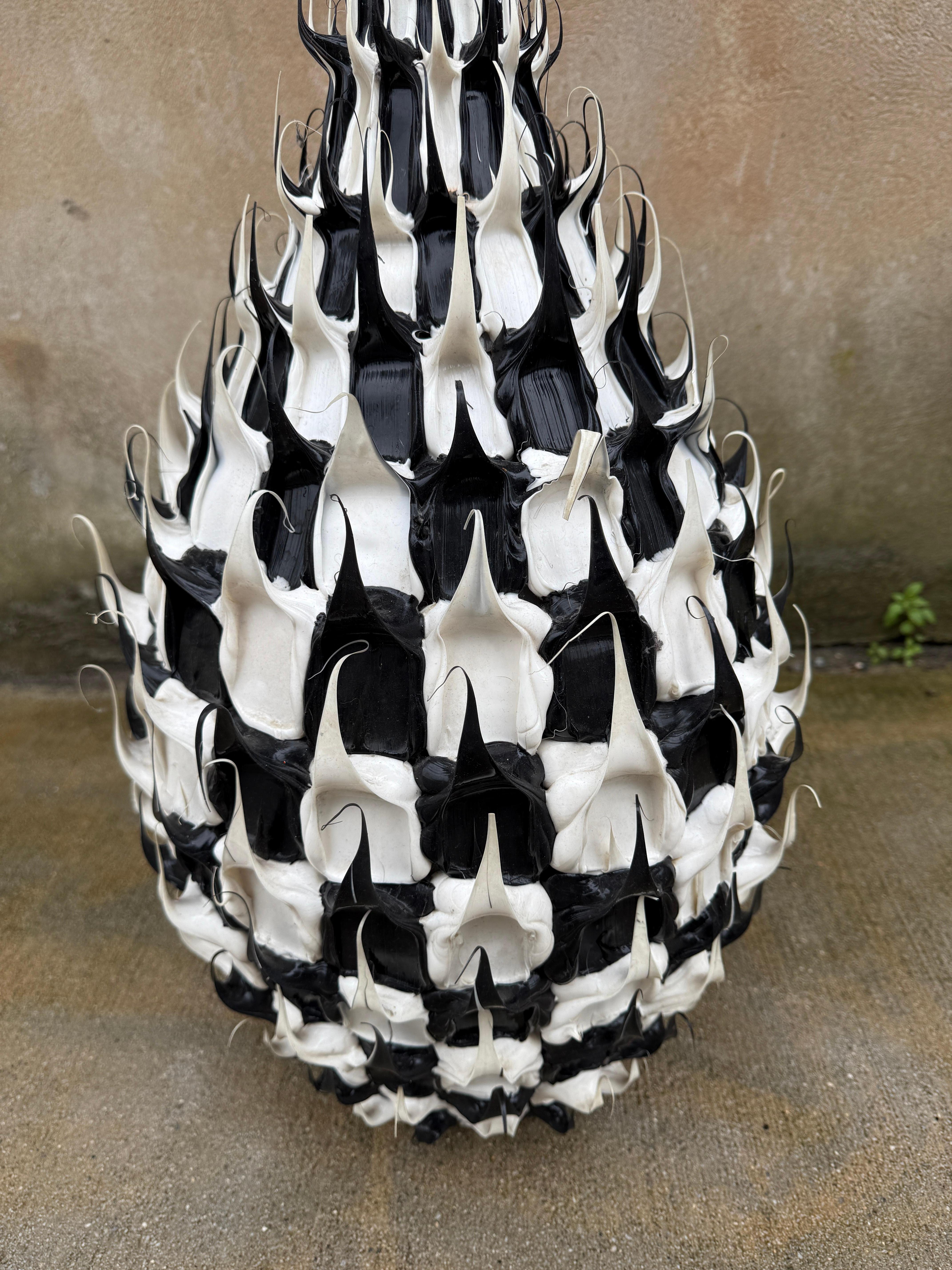 XX secolo Alessandro Ciffo (attr) Vaso grande in silicone in vendita