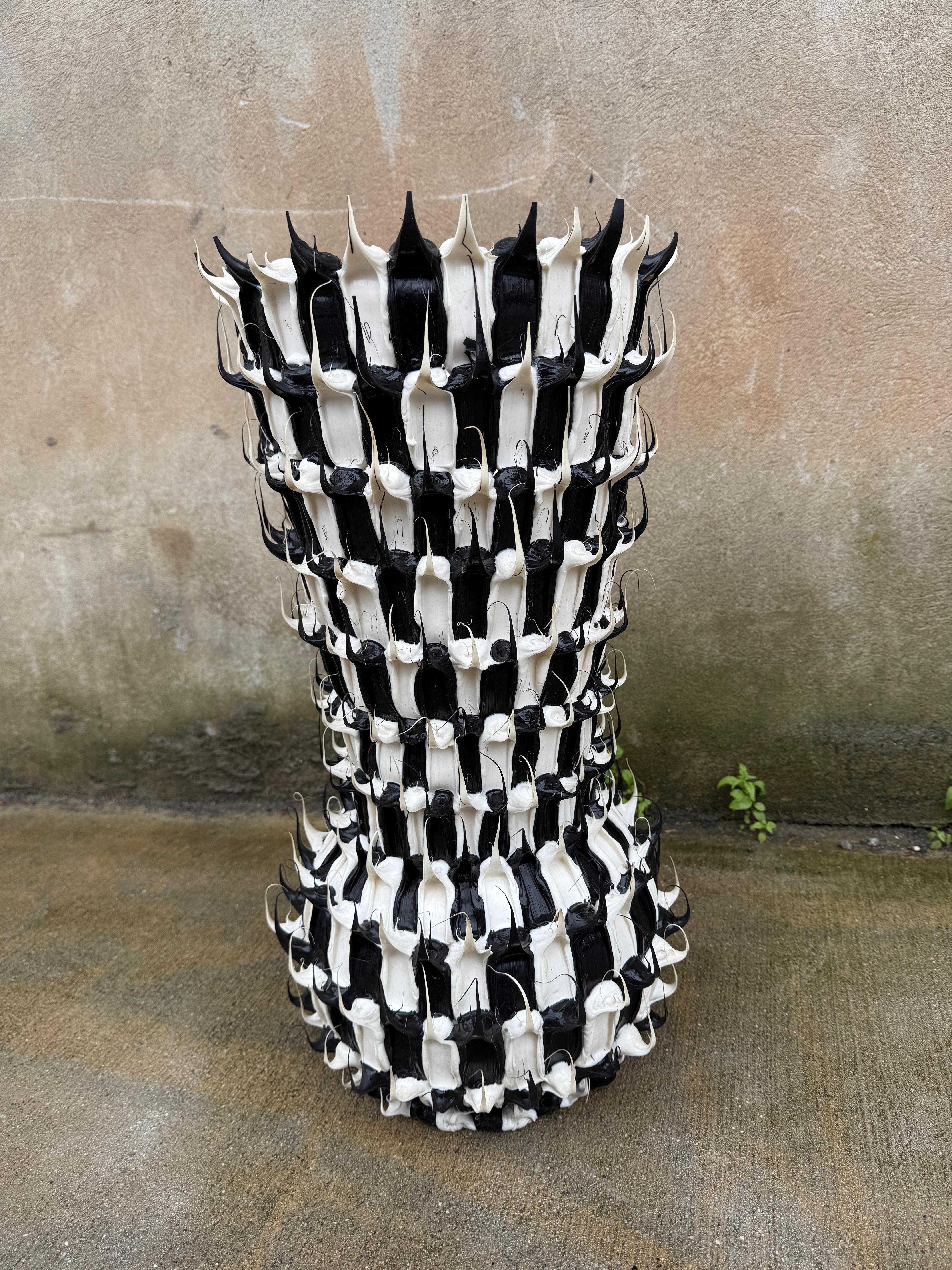 Alessandro Ciffo (attr) Vaso grande in silicone in vendita 1