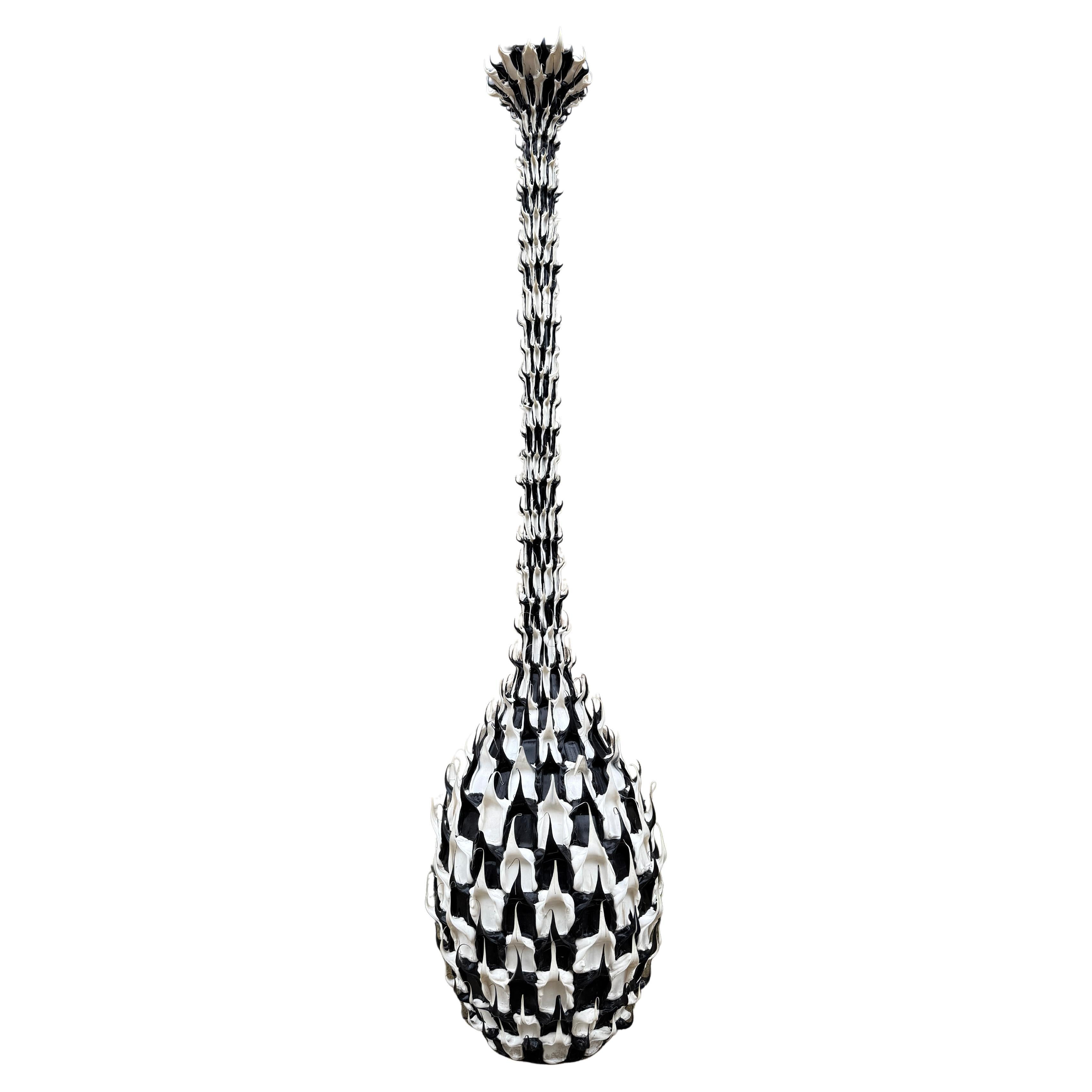 Alessandro Ciffo (attr) Vaso grande in silicone