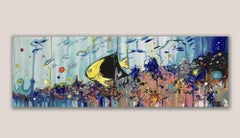 Fondale Marino con Pesce Giallo - Paint by Alessandro Filetti - 2016
