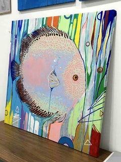 Pesce - Painting by Alessandro Filetti - 2013