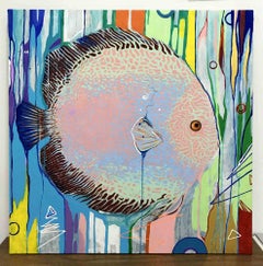 Pesce - Pittura di Alessandro Filetti - 2013