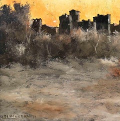 Umbrian Sunset - Paint by Alessandro Filetti - 1971