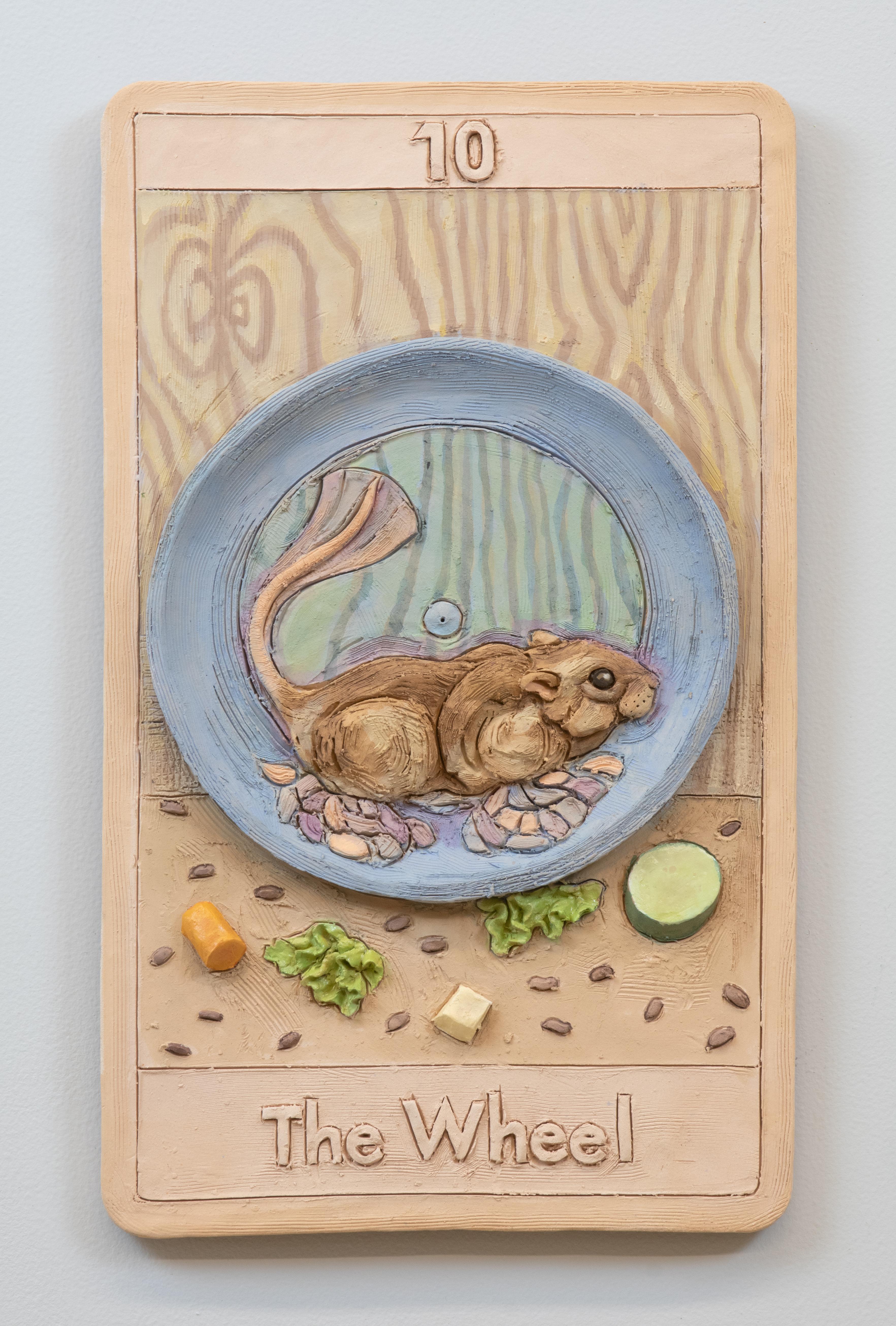 Ceramic, Wall Hanging Tile, French Cleat, Stoneware, 2D Sculpture, The Wheel

“Animals carry strong associations that make them ideal in portraying, sometimes humorously, our basic disposition or nature. Some animals have a long cultural history