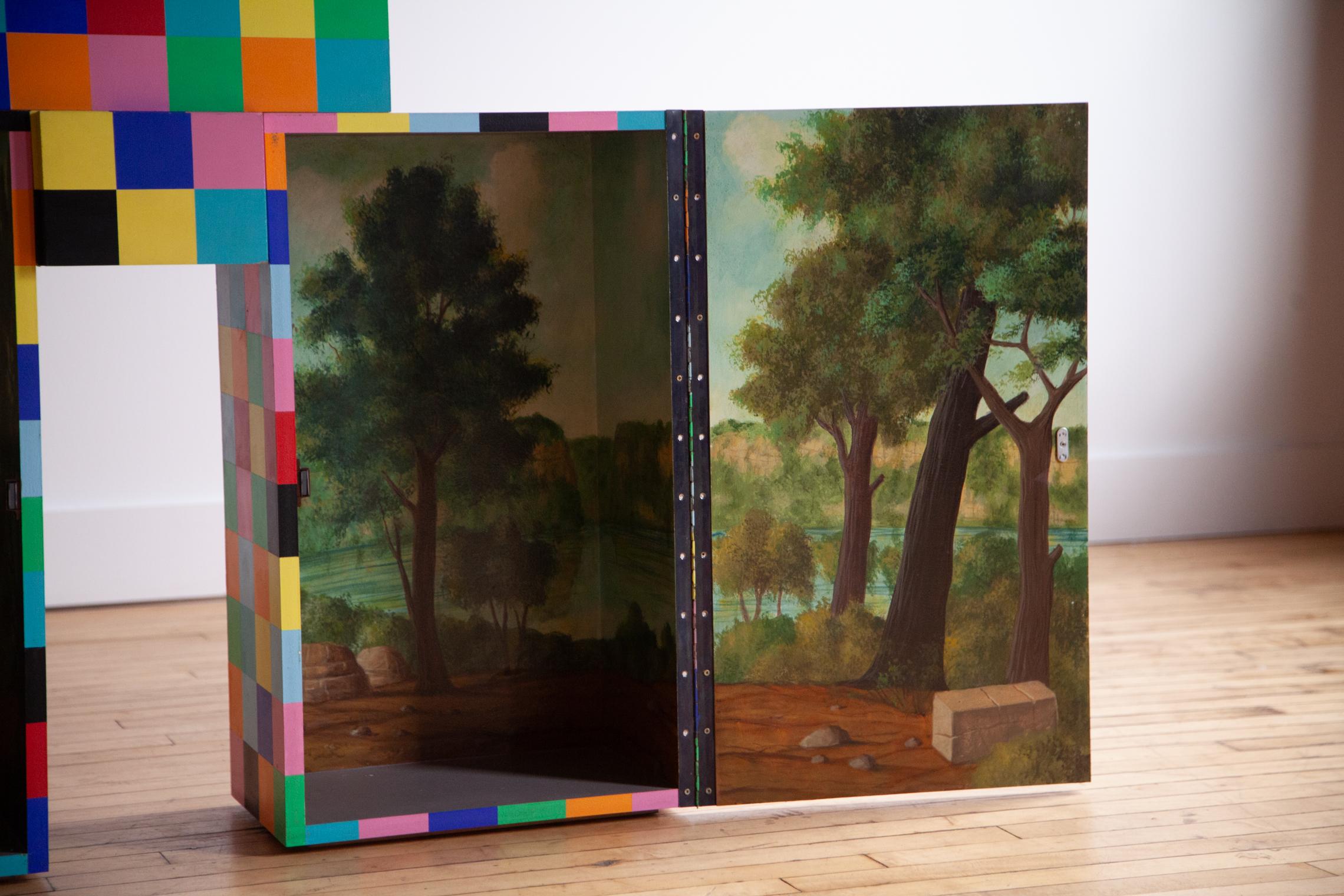 XX secolo Alessandro Guerrerio Armadio Filosofo per Studio Alchimia in vendita