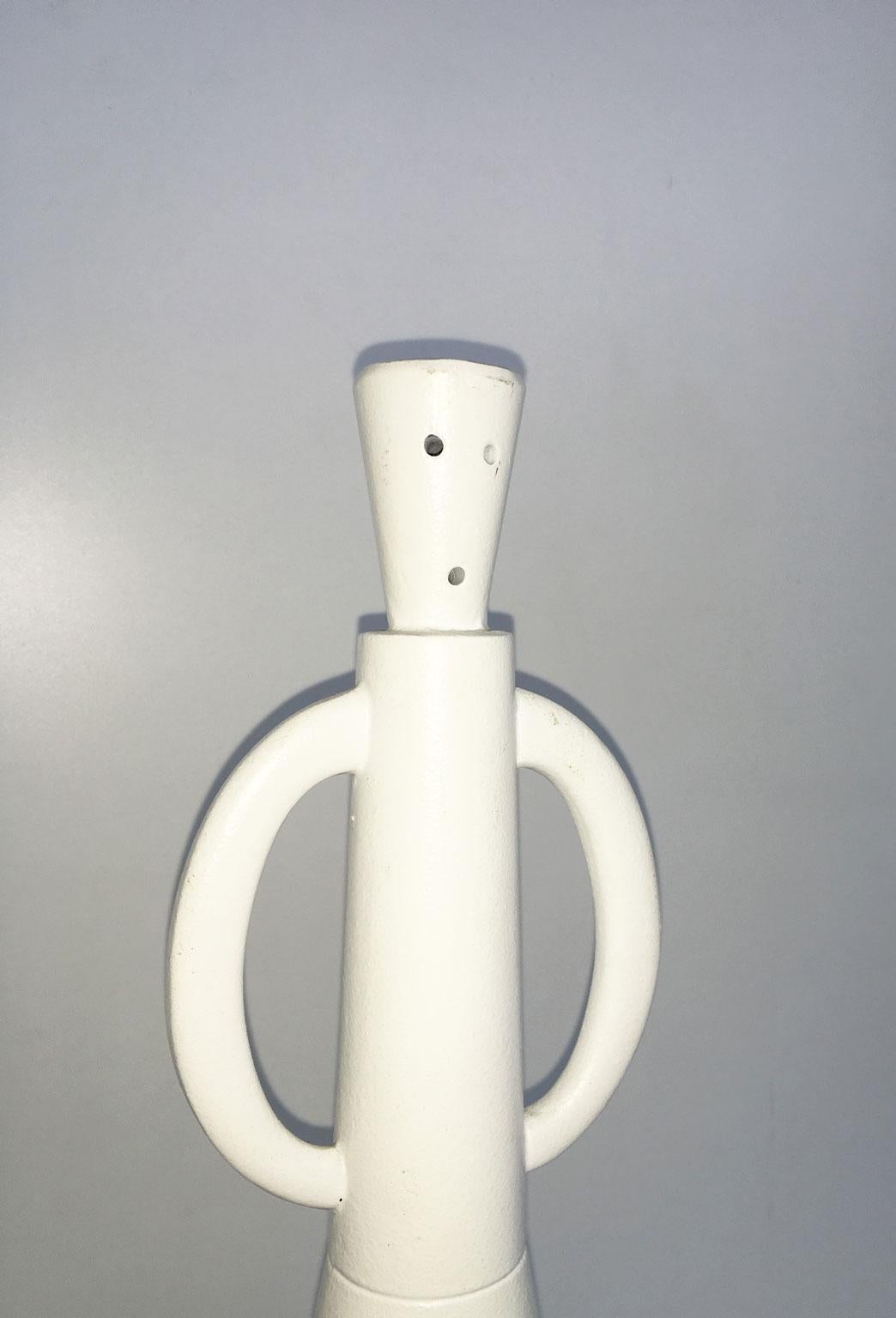 Paire de sculptures abstraites italiennes post-modernes Portabuono d'Alessandro Guerriero, 1980 en vente 11