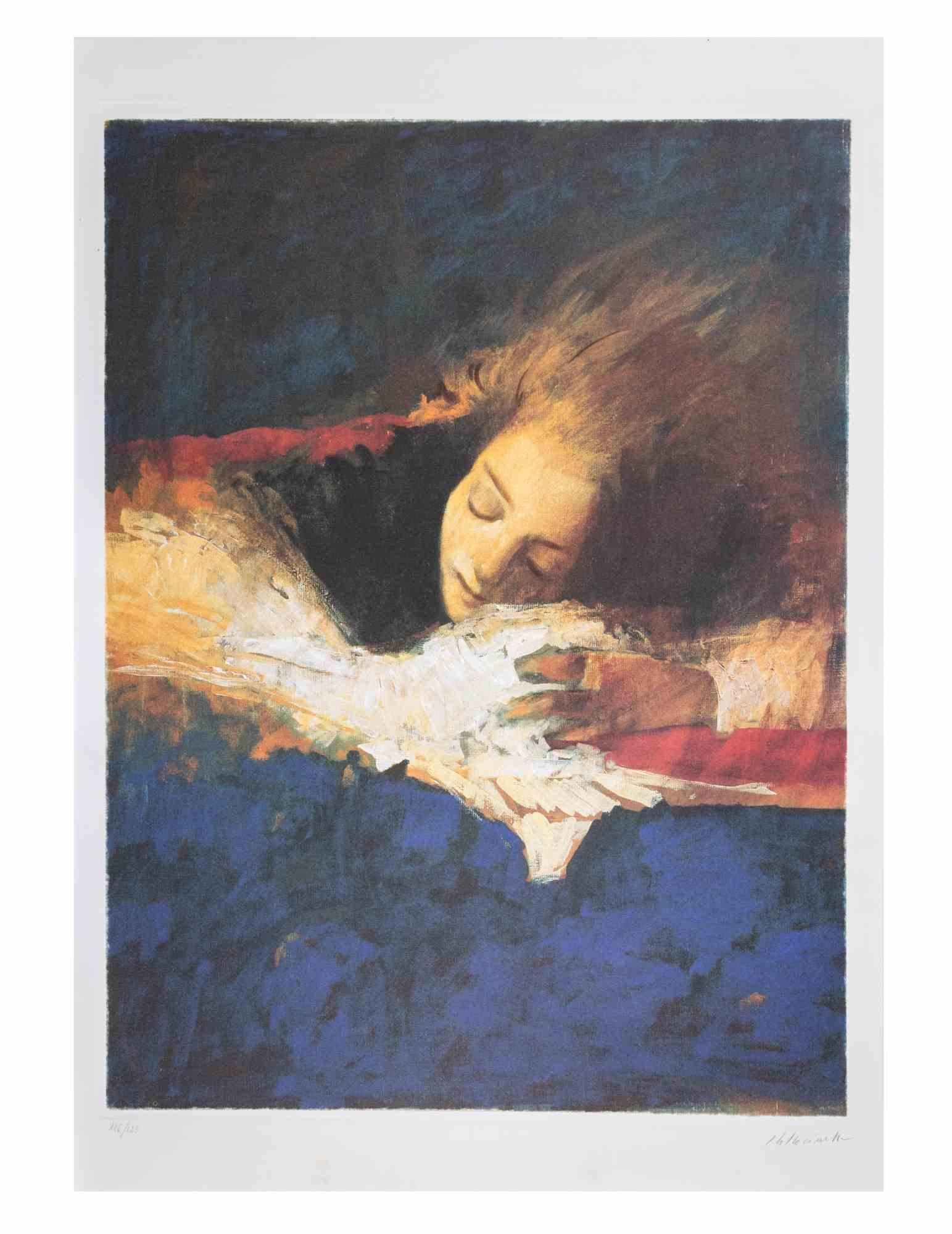 Nachtträume - Lithographie von Alessandro Kokocinski - 1990er Jahre im Angebot 1