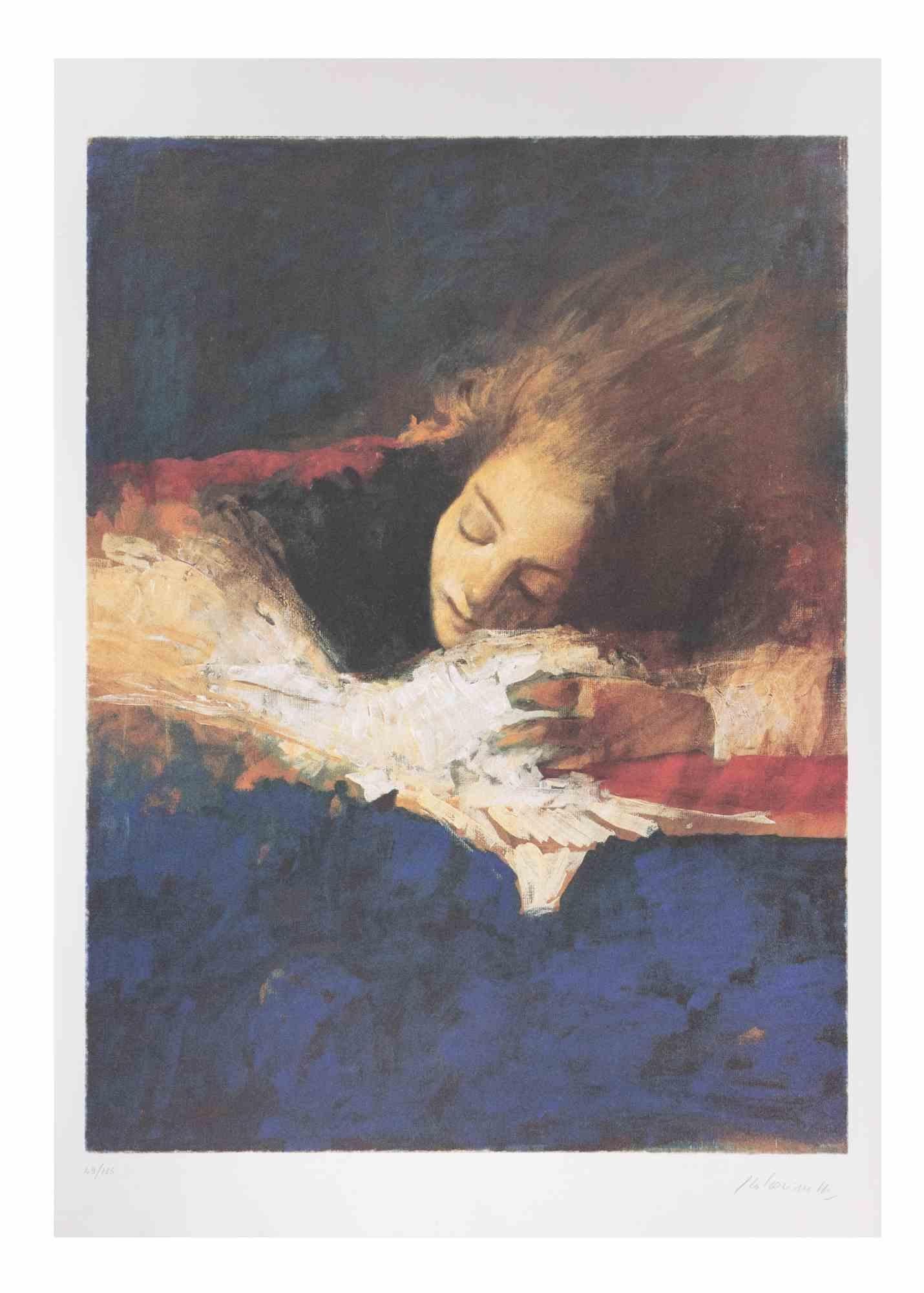 Nachtträume - Lithographie von Alessandro Kokocinski - 1990er Jahre im Angebot 1