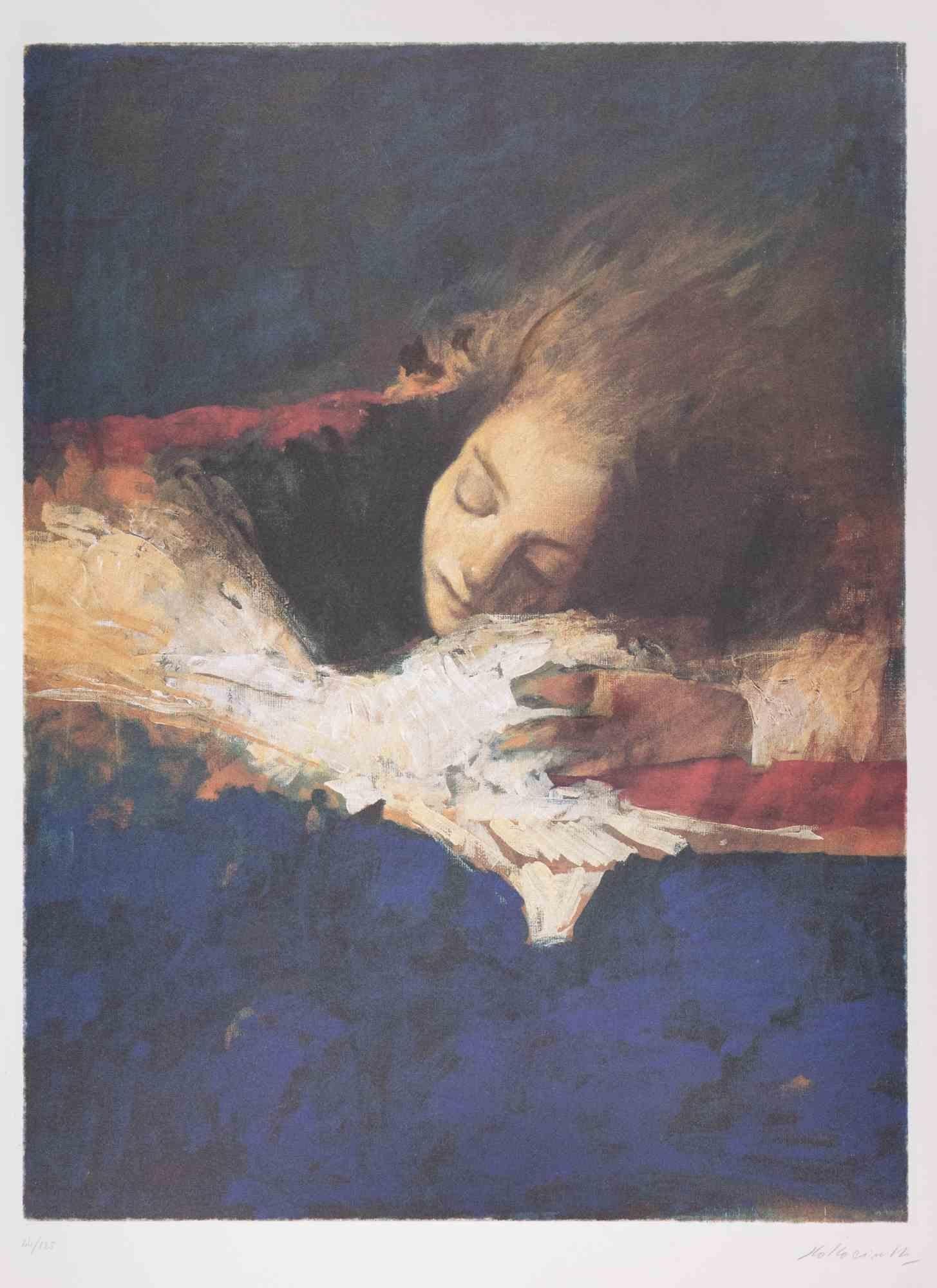 Nachtträume - Lithographie von Alessandro Kokocinski - 1990er Jahre