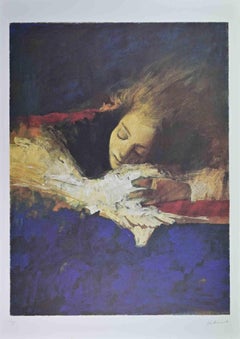 Nachtträume - Lithographie von Alessandro Kokocinski - 1990er Jahre