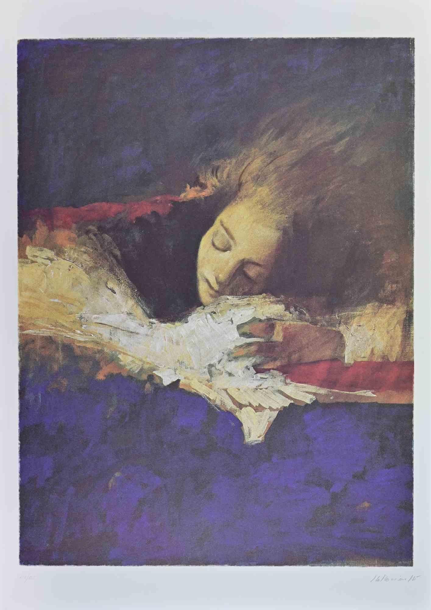 Nachtträume - Lithographie von Alessandro Kokocinski - 1990er Jahre