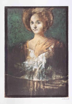Renaissance Woman - Lithograph by Alessandro Kokocinski - 1990s