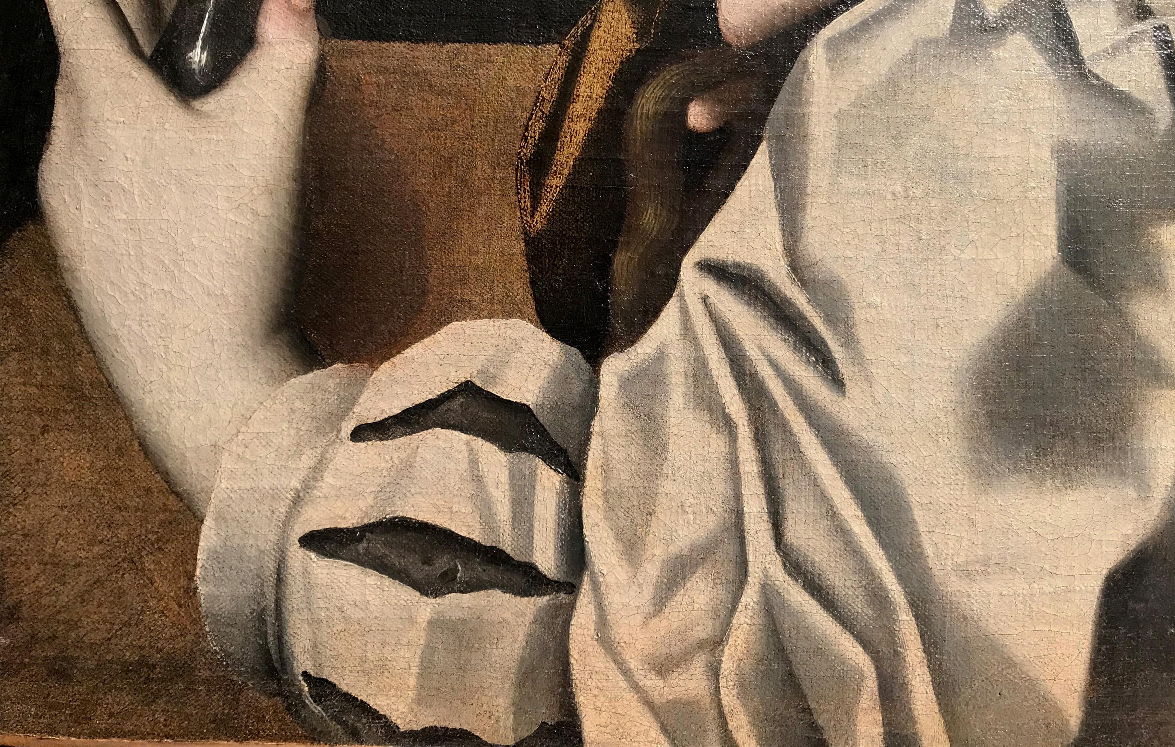 Il Padovanino del XVII secolo Maria Maddalena o Giovane Donna Olio su tela in vendita 2
